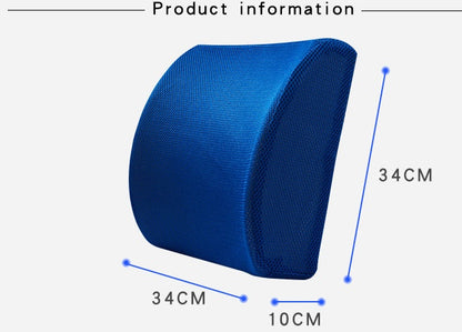 Ergonomic Lumbar Cushion – Breathable Comfort & Support
