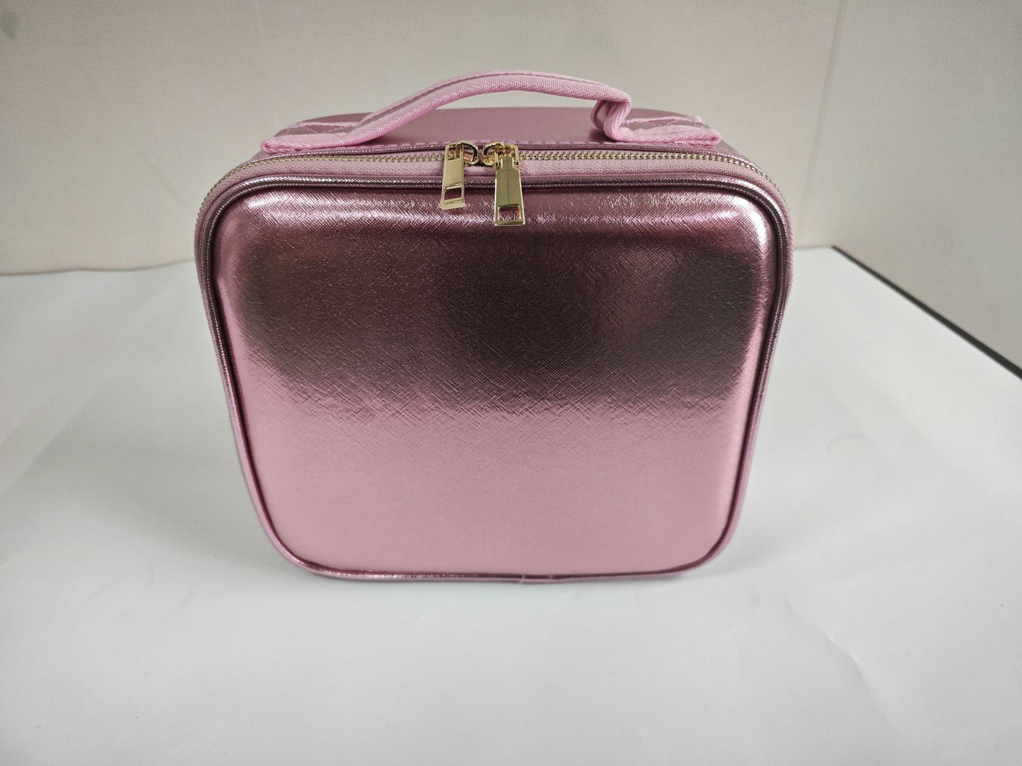Large Capacity Cosmetic Case With LED Mirror High Sense Multifunctional Storage For Makeup Artist Cosmetic Bag