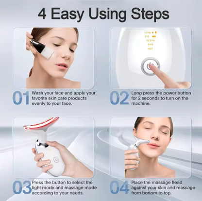 YEDJO  7-in-1 LED Facial  Sculptor- Reveal Your Natural Glow